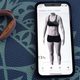 The Amazon Halo band and app showing the slider tool